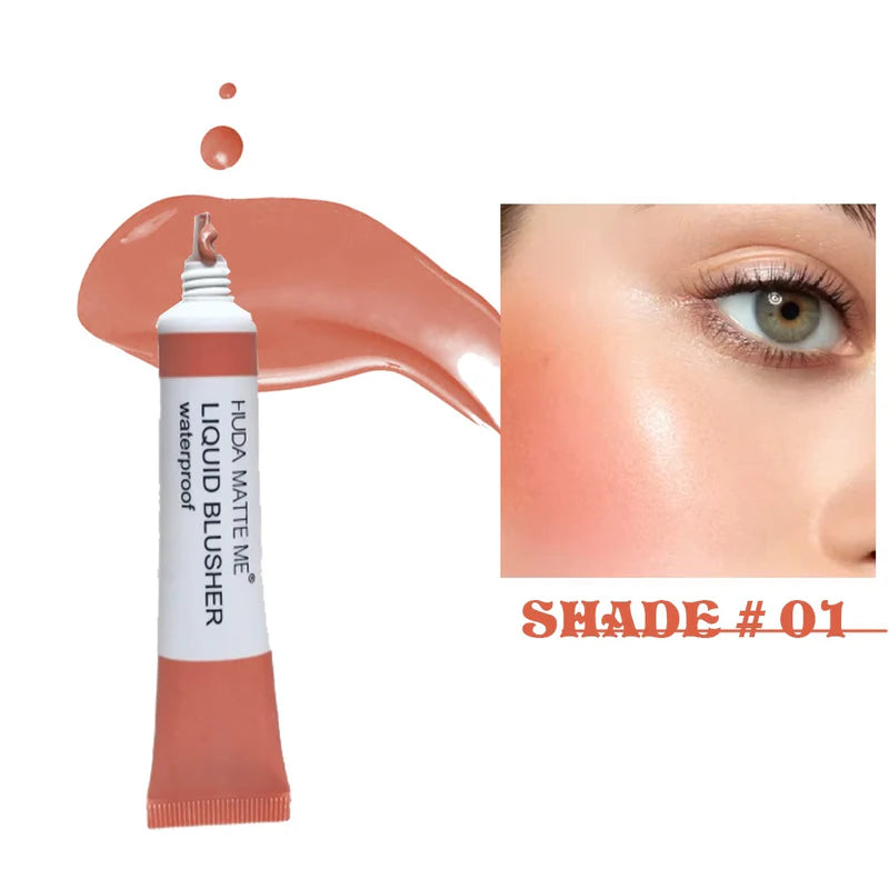 Huda Matte me 1 Pcs Liquid Blusher Waterproof 15ml 58907-47