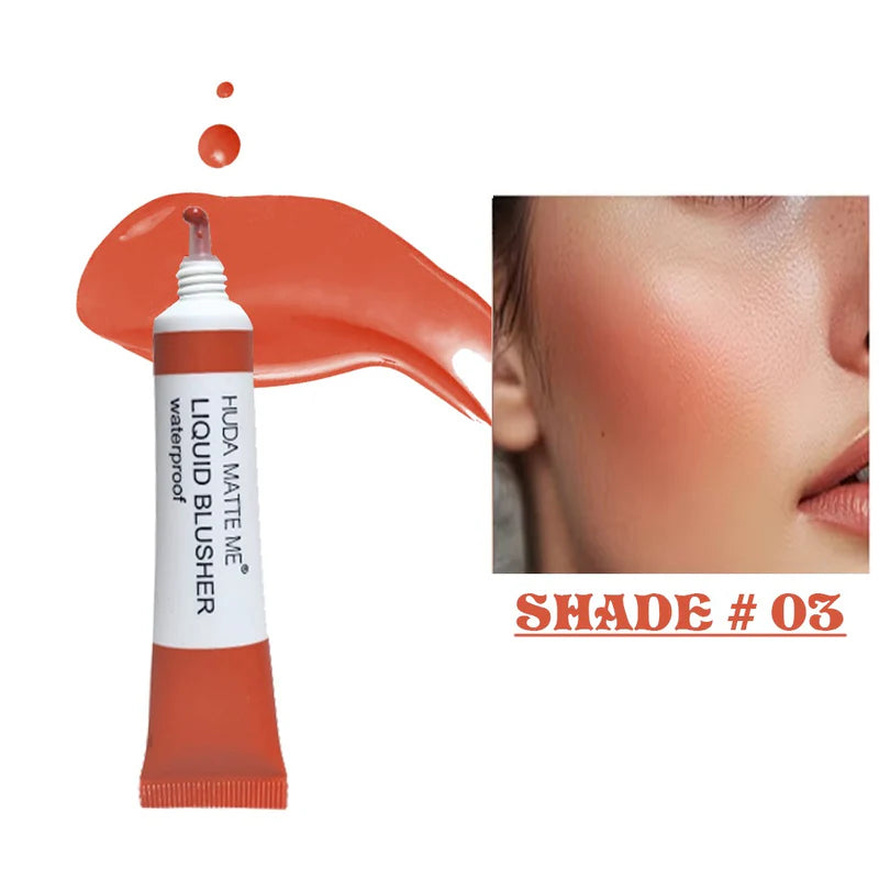 Huda Matte me 1 Pcs Liquid Blusher Waterproof 15ml 58907-47