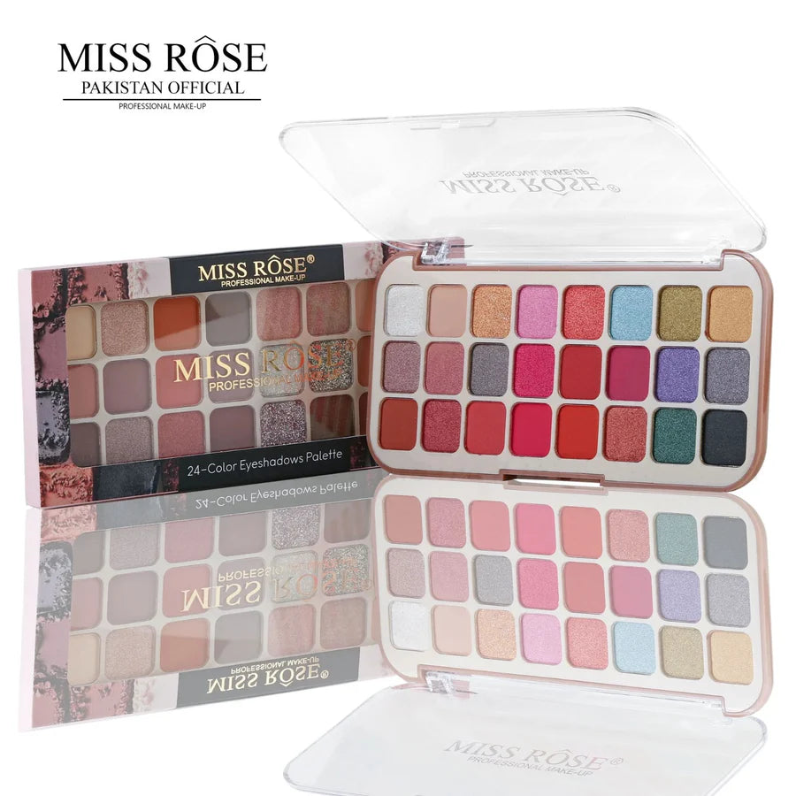 Miss Rose Dual Fantasy 24 Colour Eyeshadow Palette