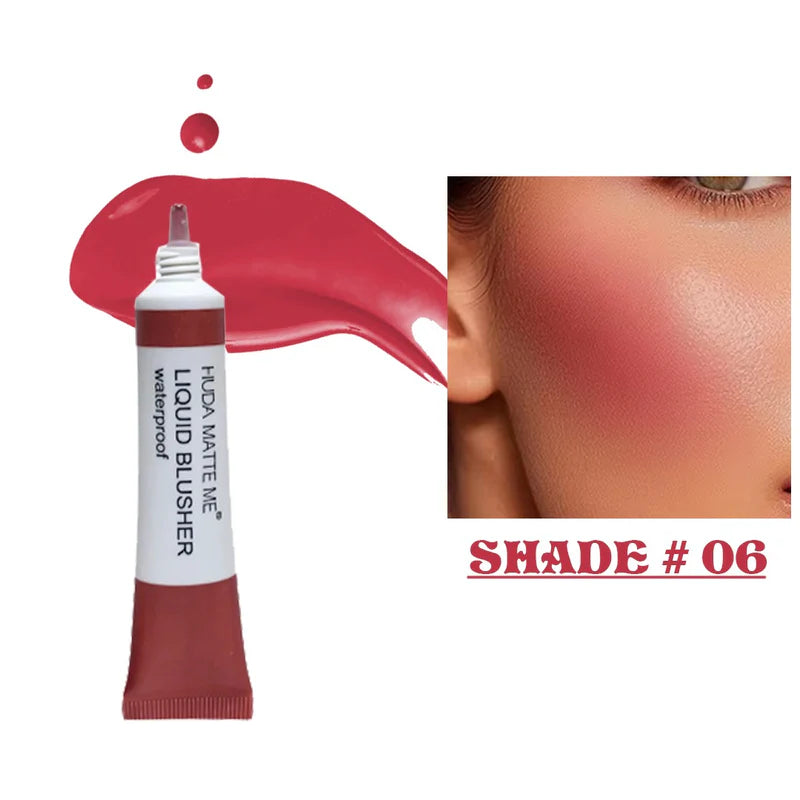 Huda Matte me 1 Pcs Liquid Blusher Waterproof 15ml 58907-47