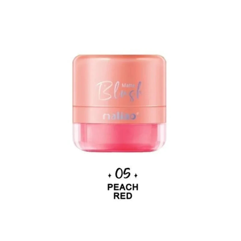 Maliao 3D Powder Matte Blush Soft Light Mushroom Blush | Easy to Blend Makeup Blusher