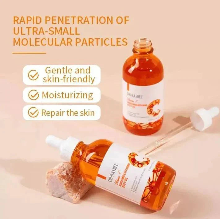 DR.Rashel 6 PC Vitamin C Anti-Aging Skincare, Brightening Moisturizing Series