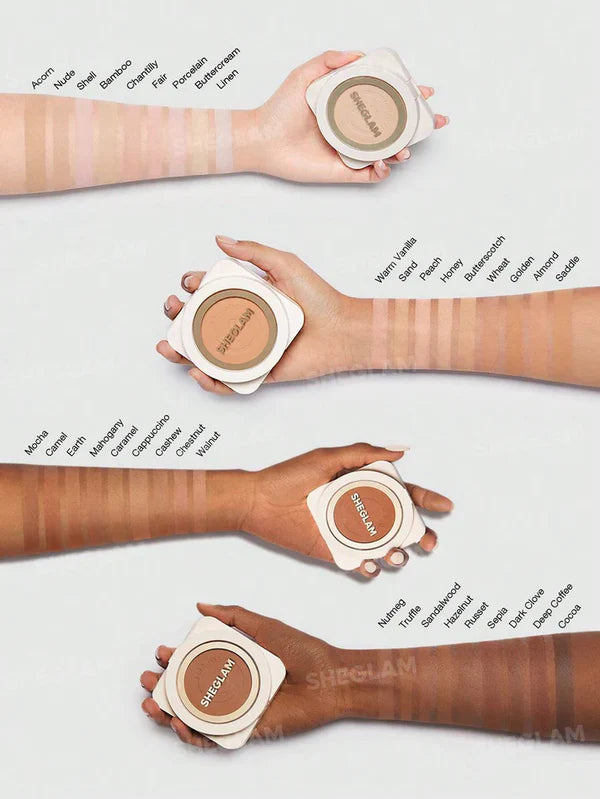 Sheglam Skin-Focus High Coverage Powder Foundation