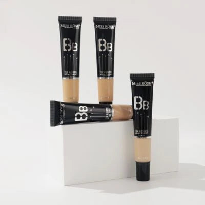 Miss Rose Silk Radiance Mineral Pigments All Skin Type Vitamin E Long-lasting BB Cream