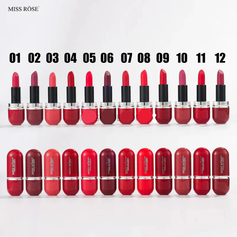 Miss Rose Coral Charm Capsule Lipstick 7301-498Z24