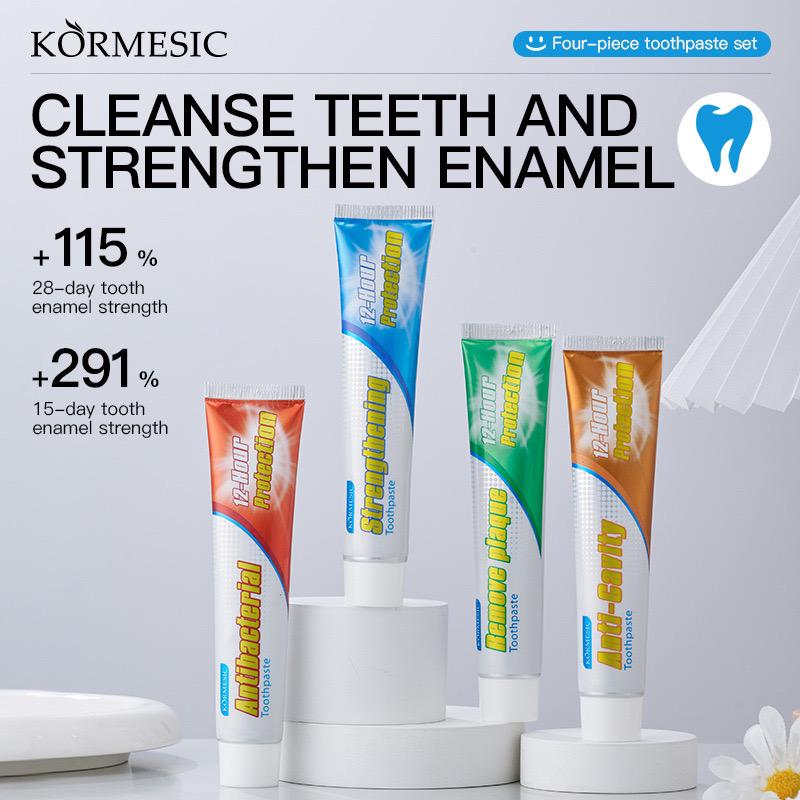 KORMESIC natural ingredients oral health care your teeth feeling & cleaning Red Toothpaste .KMC014895