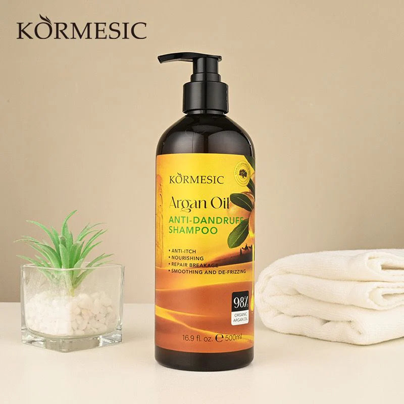 KORMESIC Argan oil Anti-Dandruff Moisturizing & Smoothning Shampoo 500ml KMC22981