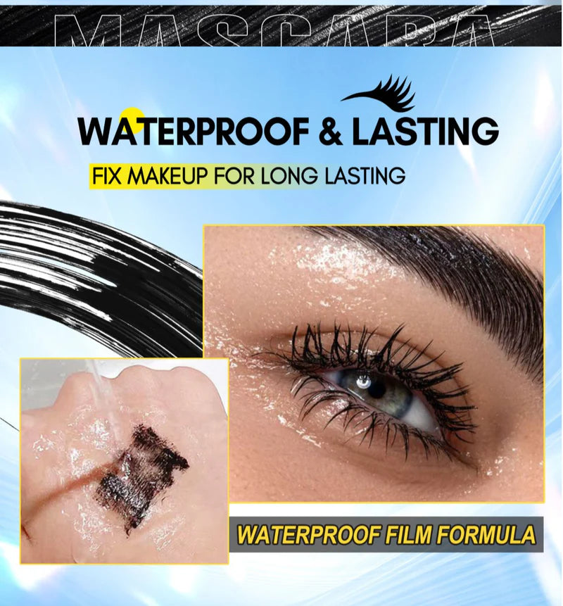 BOB 720 Waterproof Fast Dense Intensity Charm Curl Lash Black Mascara