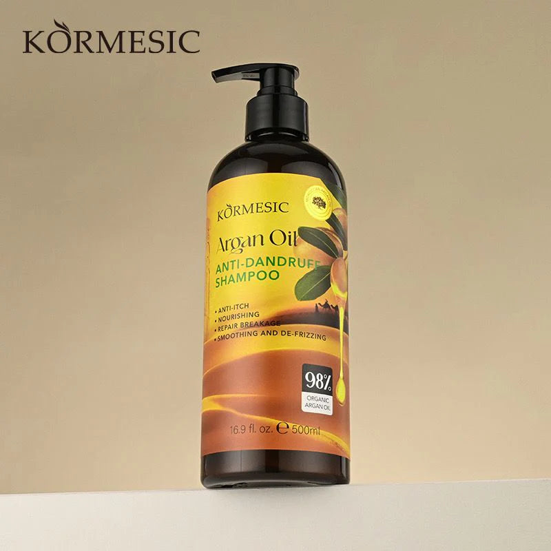 KORMESIC Argan oil Anti-Dandruff Moisturizing & Smoothning Shampoo 500ml KMC22981