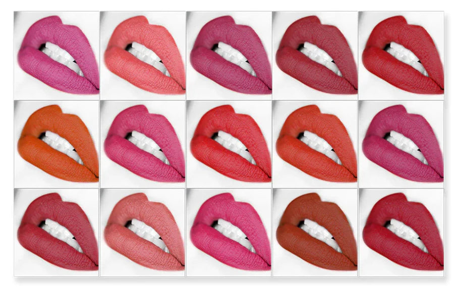 Miss Rose 18 Colors Matte Long Lasting Waterproof Nourishing Lip Cream Palette