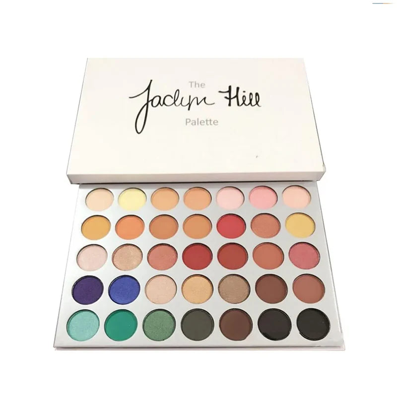 Miss Beauty Pack of 4 Make deal (35 color makeup palette , Lip gloss , blender , 2 in 1 highlighter contour stick )
