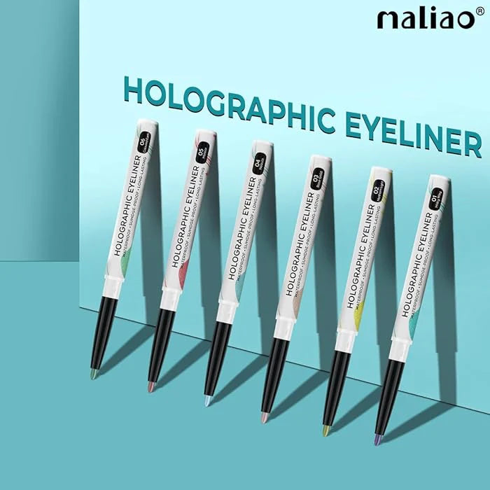 Maliao Holographic Eyeliner Multichrome Effect – Stunning Shimmer and Long-Lasting Wear
