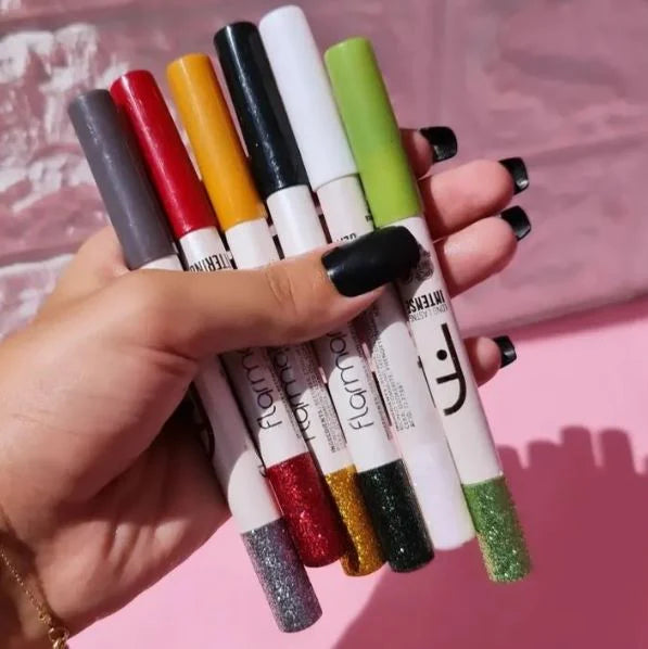 Miss Beauty New Flormour Pack of 12 EyeShadow Glitter Pencil