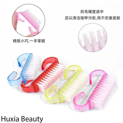 Pack Of 06 Nails Deal Artifical Nails And Nail Polish Nial File & Nail Brush Nial Glue & Nails buffering File