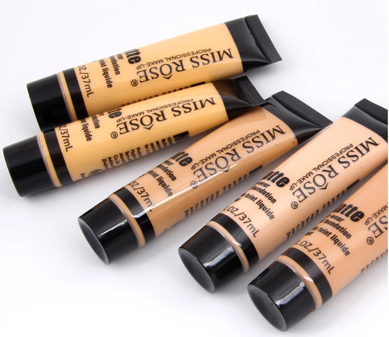 Miss Rose Long Lasting Liquid Full Skin Coverage Soft Matte Foundation 37ml