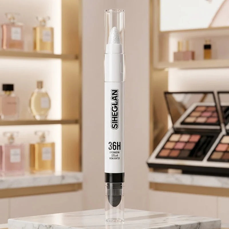 SIHEGLAN 2-in-1 Shimmer Eyeshadow Stick & Highlighter