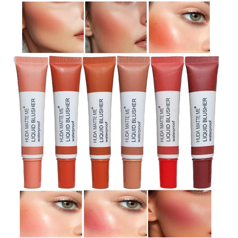 Huda Matte me 1 Pcs Liquid Blusher Waterproof 15ml 58907-47