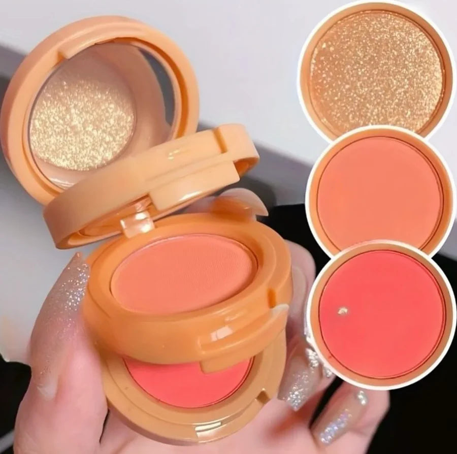 3 In 1 Highlighter & Blusher ( Hudamoji )
