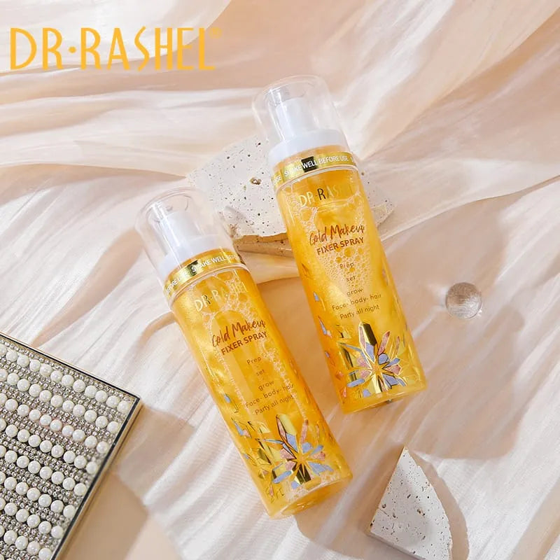 DR.Rashel Lightweight & Moisturizing Gold Makeup Fixer Spray 100ml DRL- 1710