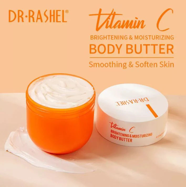 DR.Rashel 6 PC Vitamin C Anti-Aging Skincare, Brightening Moisturizing Series