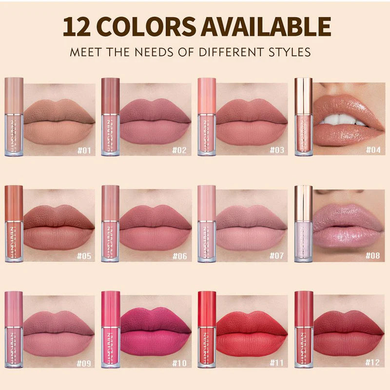 Handiyan 12 Pcs Lip Gloss Gift Set