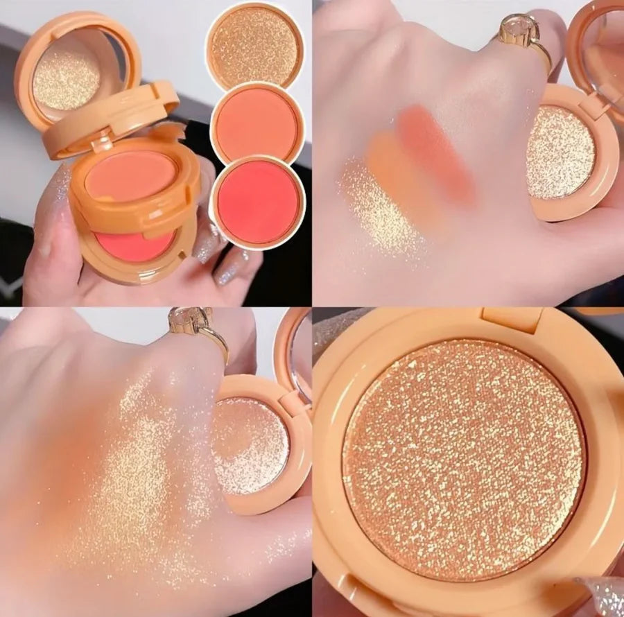3 In 1 Highlighter & Blusher ( Hudamoji )