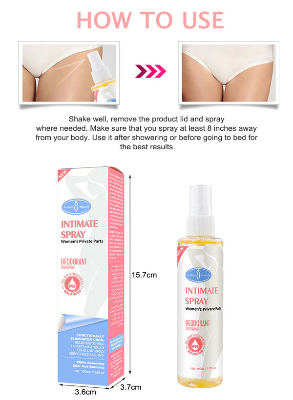 Private Part Spray For Women"s Private Parts 100ml AC31556.