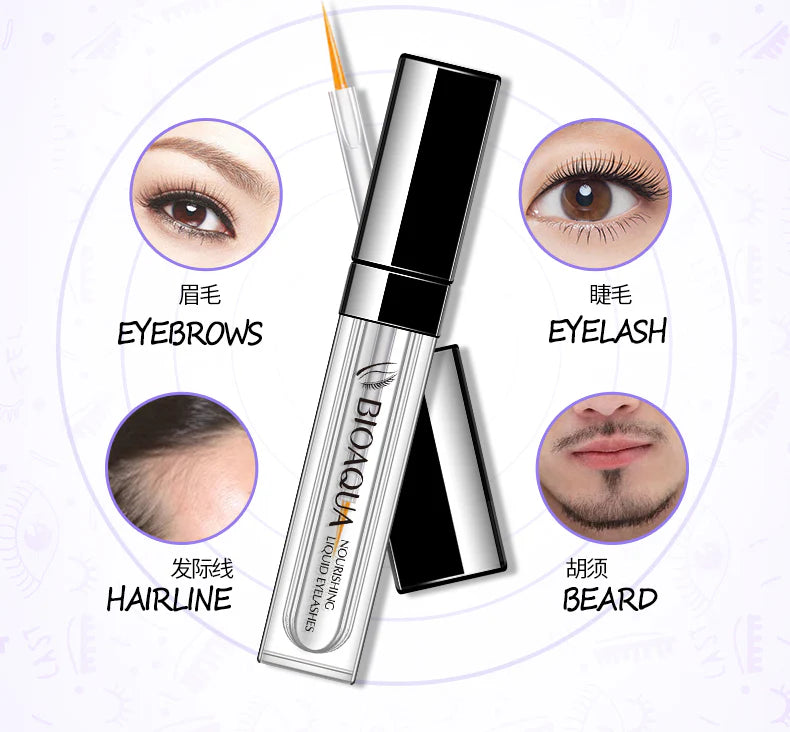 BIOAQUA Eyelash Treatment, Best Eyebrow Growth Serum-7ml BQY37336