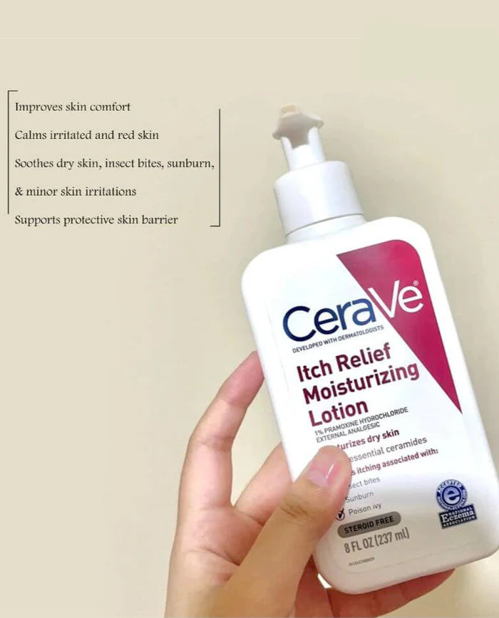 Cera Ve Itch Relief Mousturizing Lotion