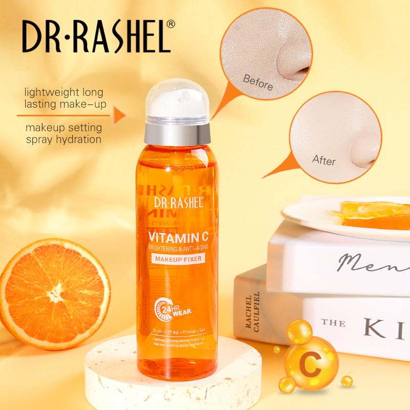 DR.Rashel Vitamin C Brightening & Anti Aging Prep Primer Makeup Fixer 160ml DRL-1514