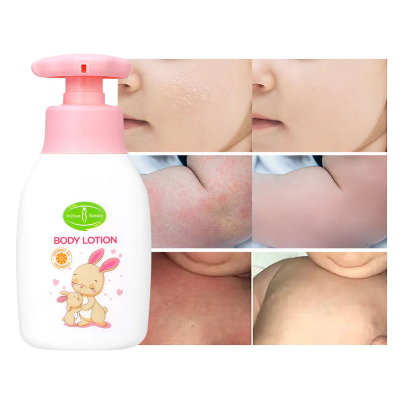 Aichun Beauty Natural Baby Moisturizing Body Lotion Coconut Oil Extract Skin Barrier Repair Baby Skin Body Cream Lotion