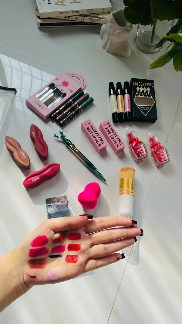 Miss Beauty Pack of 12pcs The Vibrant Beauty & Artistry Collection Deal