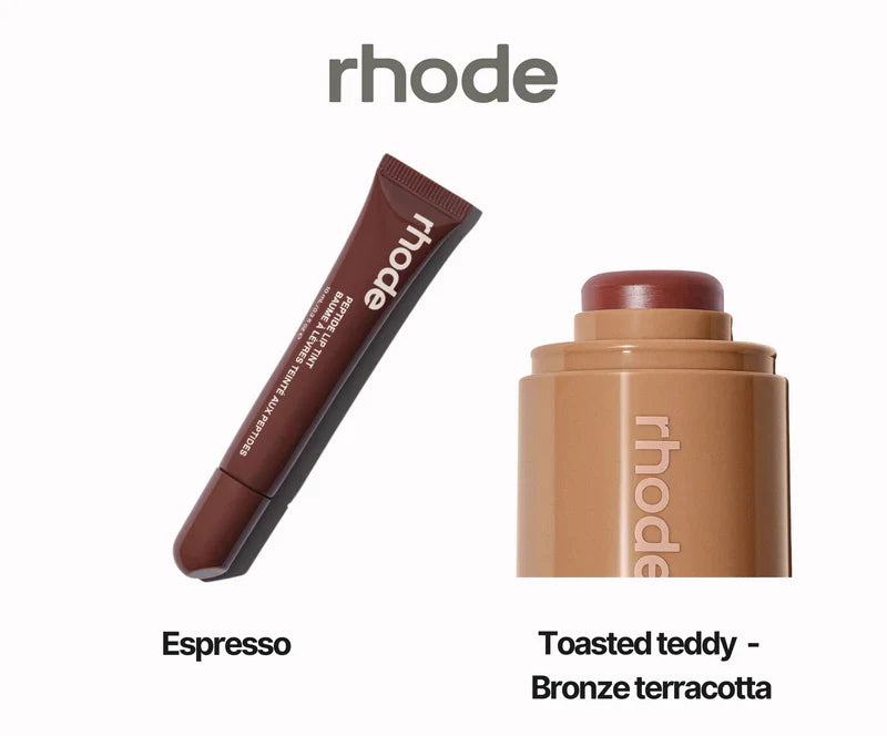 Rhode Blush & Gloss Duo | Rhode blush | Rhode peptide lip tint | Rhode lip gloss