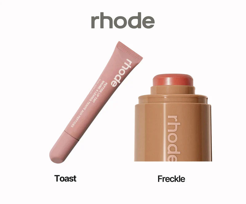 Rhode Blush & Gloss Duo | Rhode blush | Rhode peptide lip tint | Rhode lip gloss