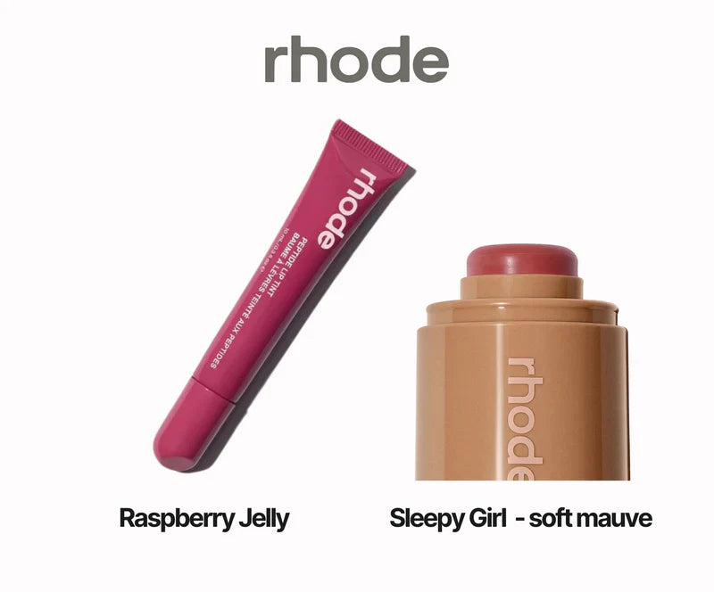 Rhode Blush & Gloss Duo | Rhode blush | Rhode peptide lip tint | Rhode lip gloss