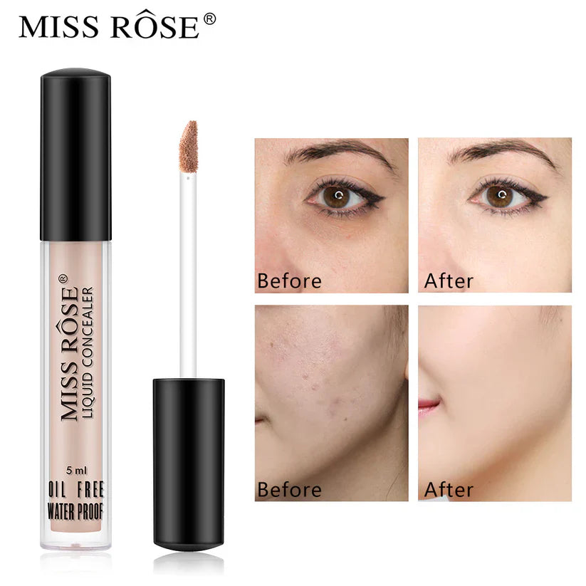 MISS ROSE Oil Free Waterproof Liquid Concealer 5ml