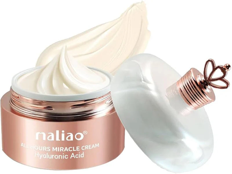 Maliao All Hours Miracle Hyaluronic Acid Face Cream Hydration for All Skin Types (30g)