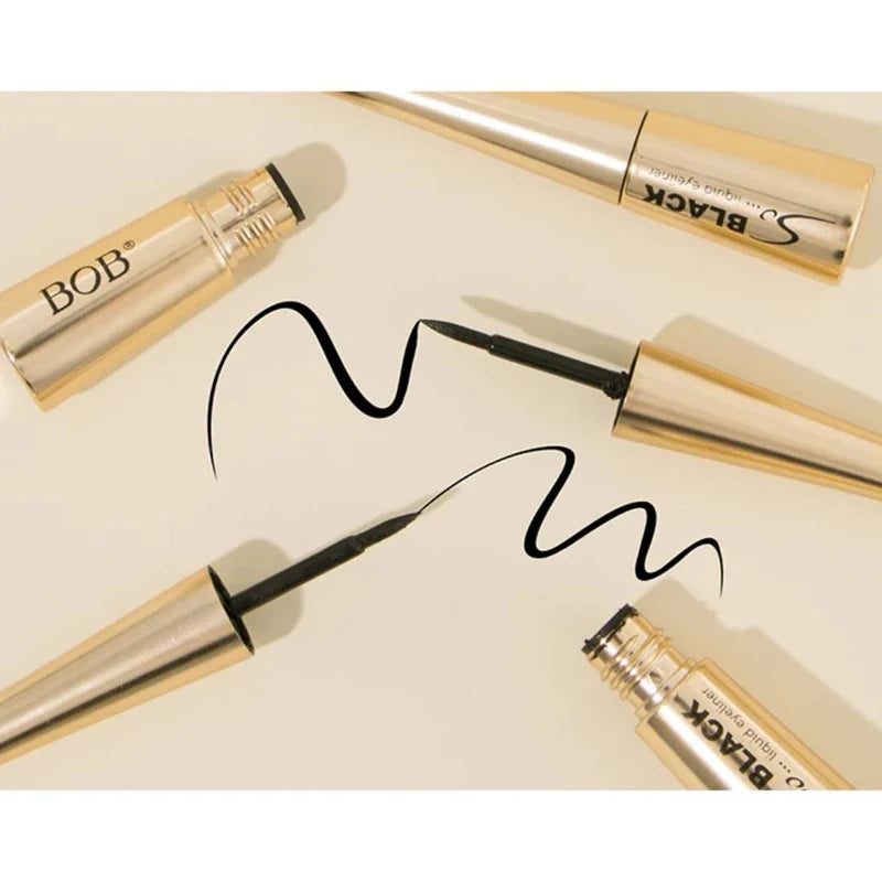 BOB So Black Liquid Eyeliner Waterproof For Women And For Girls 4ml 043210W