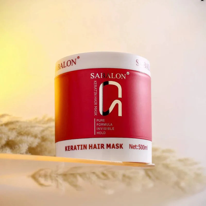 Sabalon Deal 4 in 1 Keratin Hair Shampoo+Conditioner+Mask+Heat Potion Serum