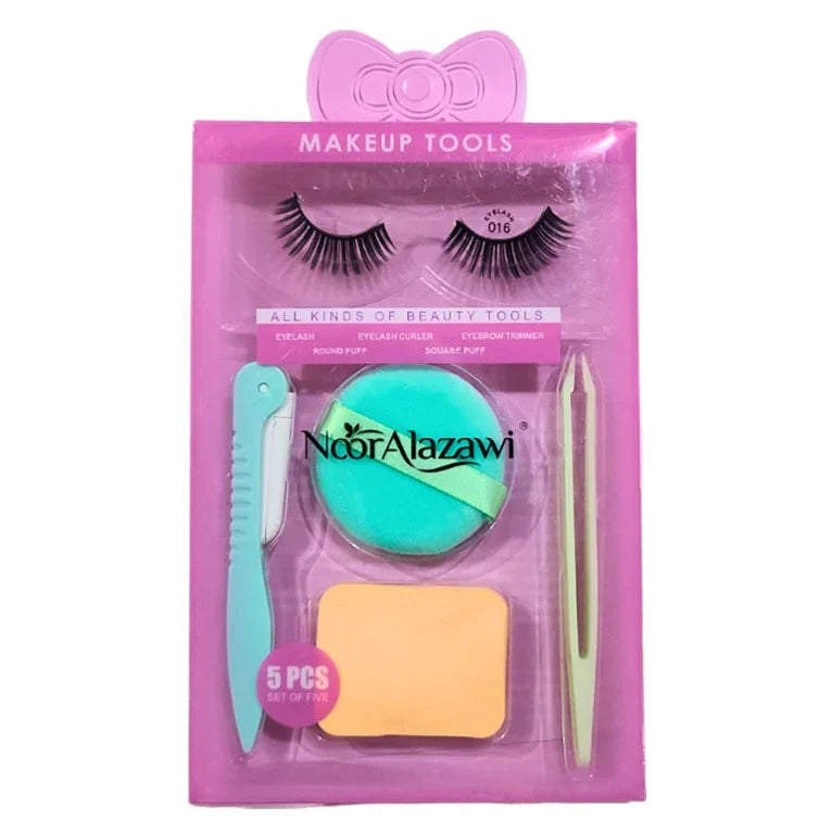 Noor Alazawi Beauty Tools Set (Pack of 5)