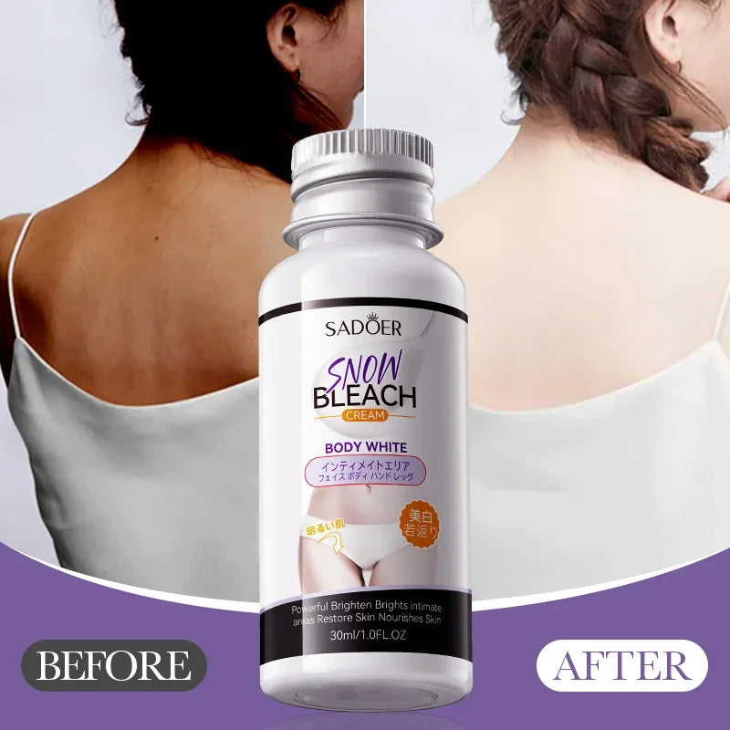 Sadoer snow bleach cream whitening cream for armpits and between legs armpit whitening cream SD14672
