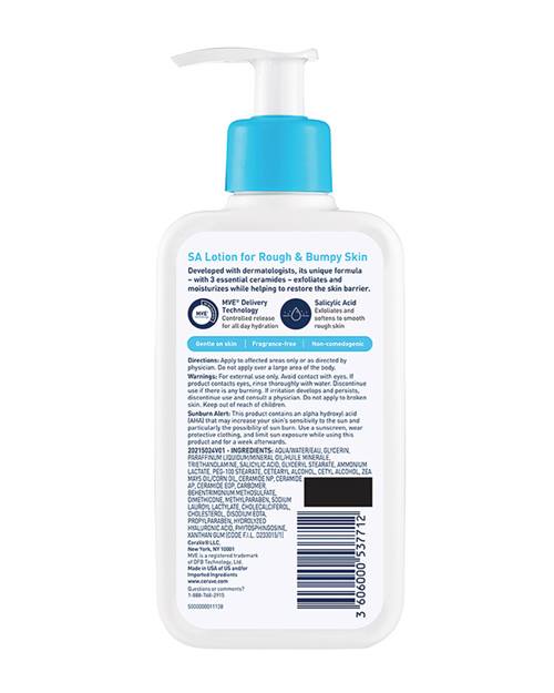 Cera Ve SA Lotion For Rough and Bumpy Skin