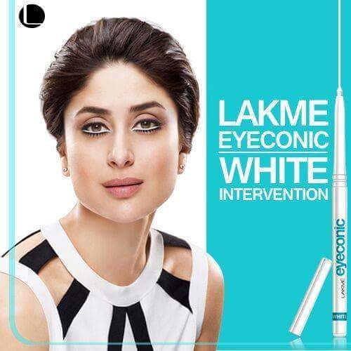 Eyeconic Kajal - Lakme - Black Waterproof - Long Lasting For 10 hrs