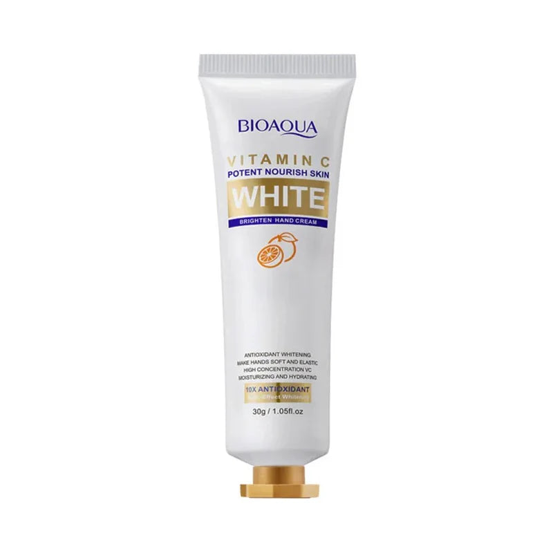 BIOAQUA Vitamin C Hand Cream Glow Brighten Hands Skin Care Fruity 30g BQY33406