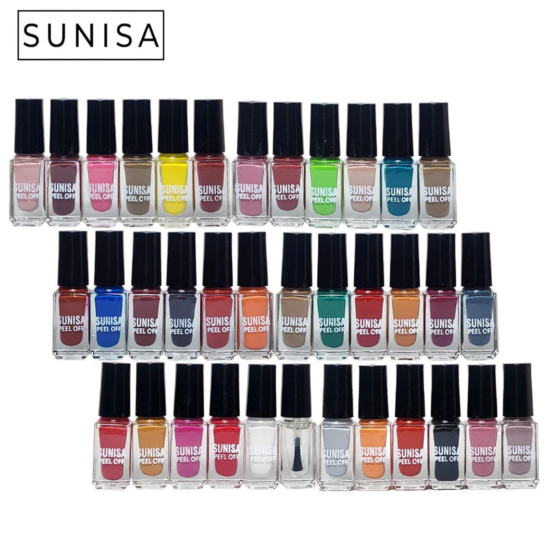 Sunisa Pack Of 36pcs Nail Polish / Peel Off