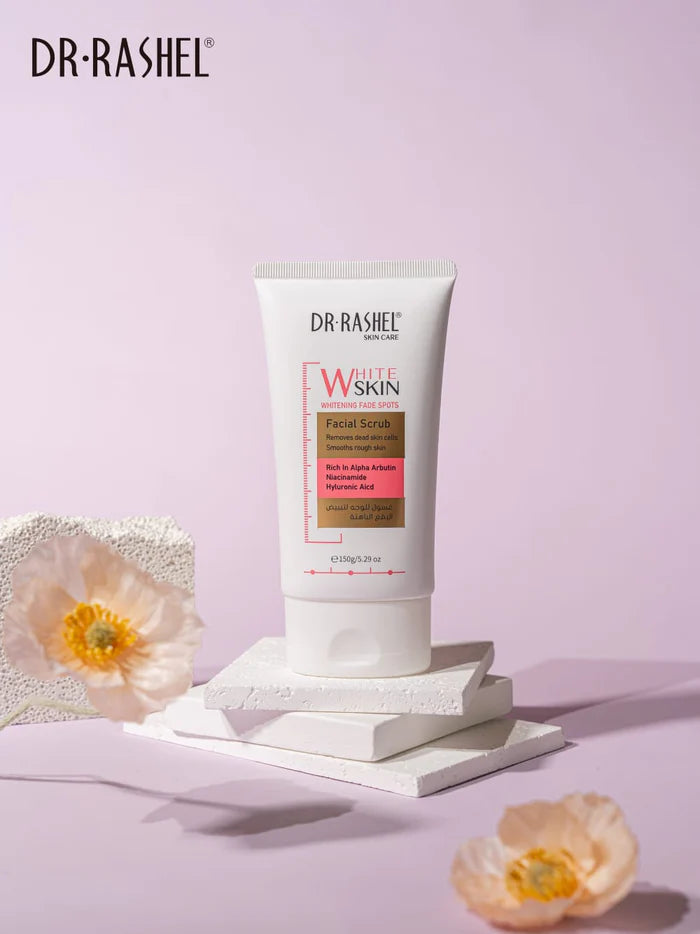 Dr.Rashel Skin Care White Skin Whitening Fade Spots Facial Scrub DRL-1833