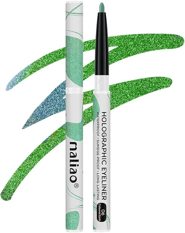 Maliao Holographic Eyeliner Multichrome Effect – Stunning Shimmer and Long-Lasting Wear