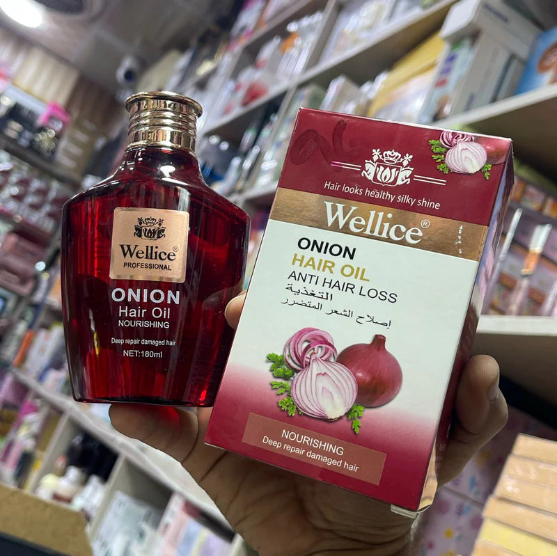 Wellice New Onion Anti Hair Loss Oil 180ml