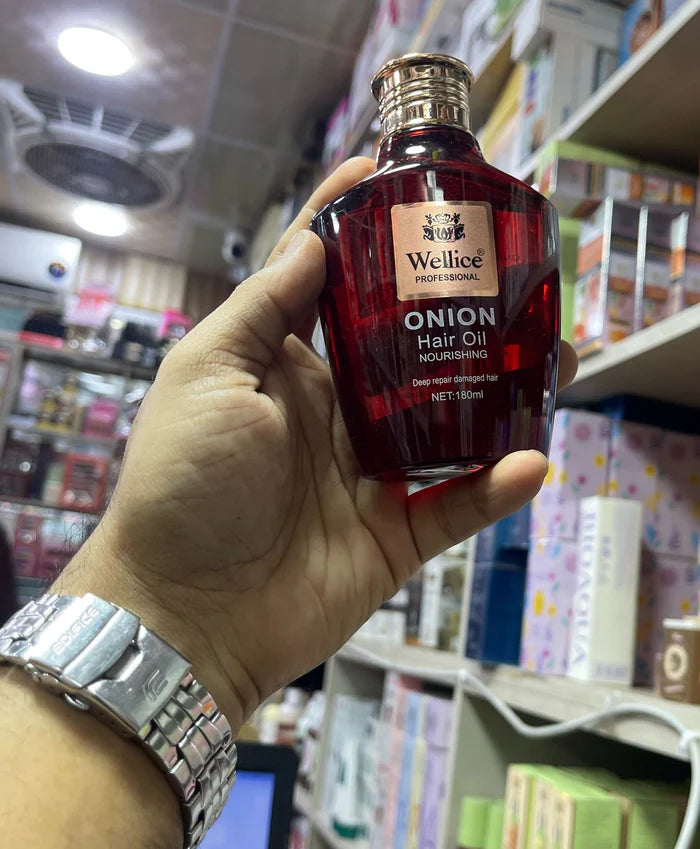 Wellice New Onion Anti Hair Loss Oil 180ml