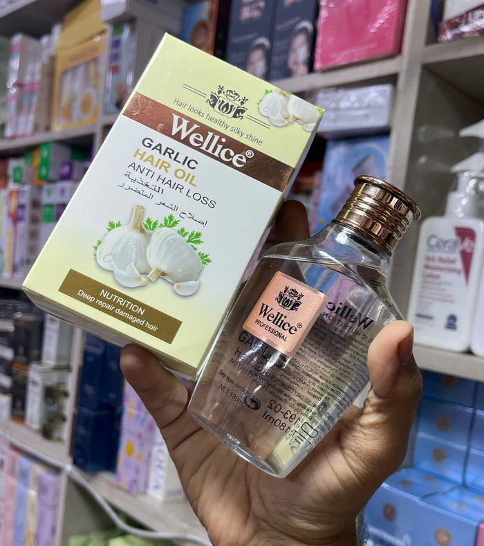 Wellice Premium Garlic Hair Oil 180ml